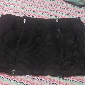 Lip Service Zipper Skirt
